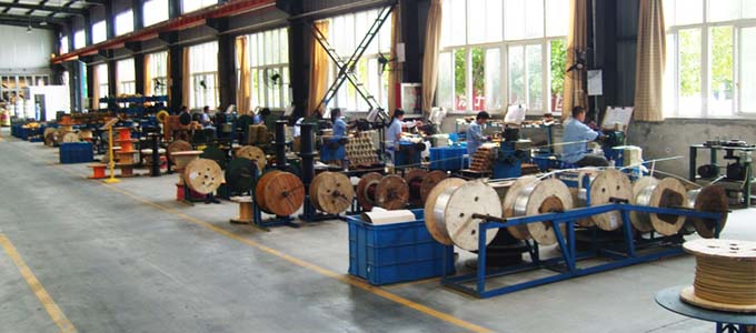 A number of automatic low-voltage winding machine production lines provide guarantee for its production capacity!